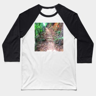 Rocky Stairway of Light Baseball T-Shirt